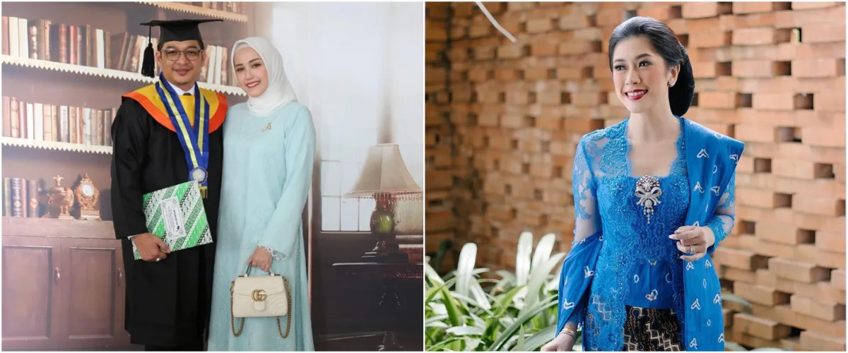 Gaya 9 seleb dampingi suami wisuda, simpel dan anggun