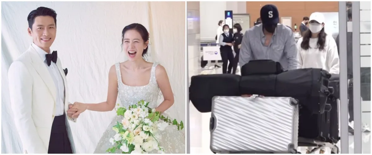 9 Potret Hyun Bin dan Son Ye-jin pulang honeymoon, pamer kemesraan
