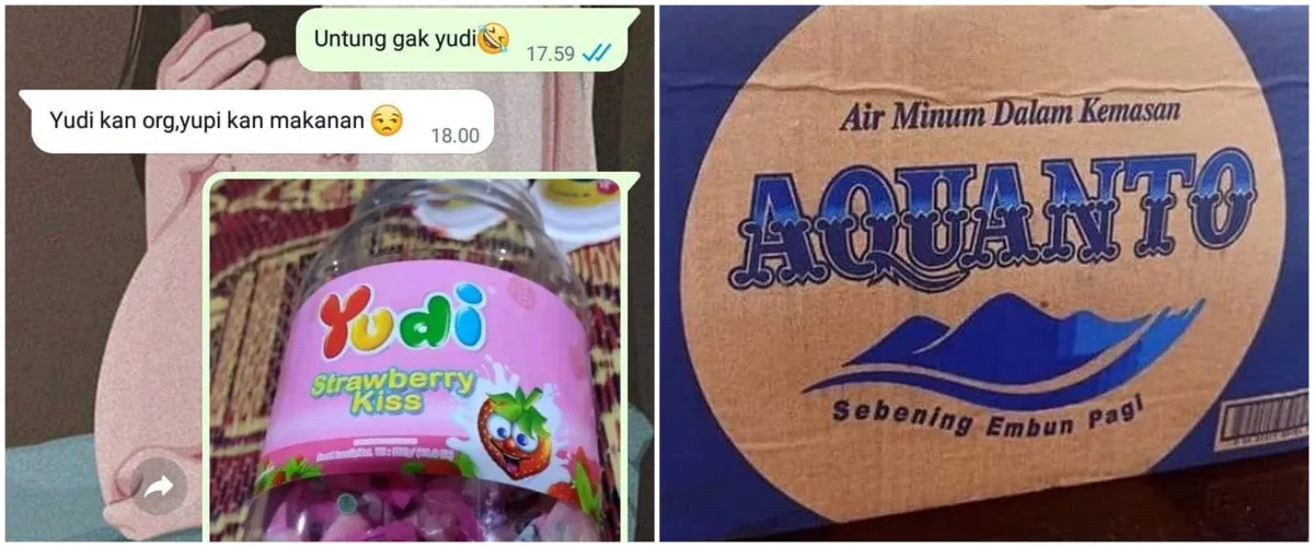 13 Pelesetan merek makanan dan minuman, bikin bingung pembeli