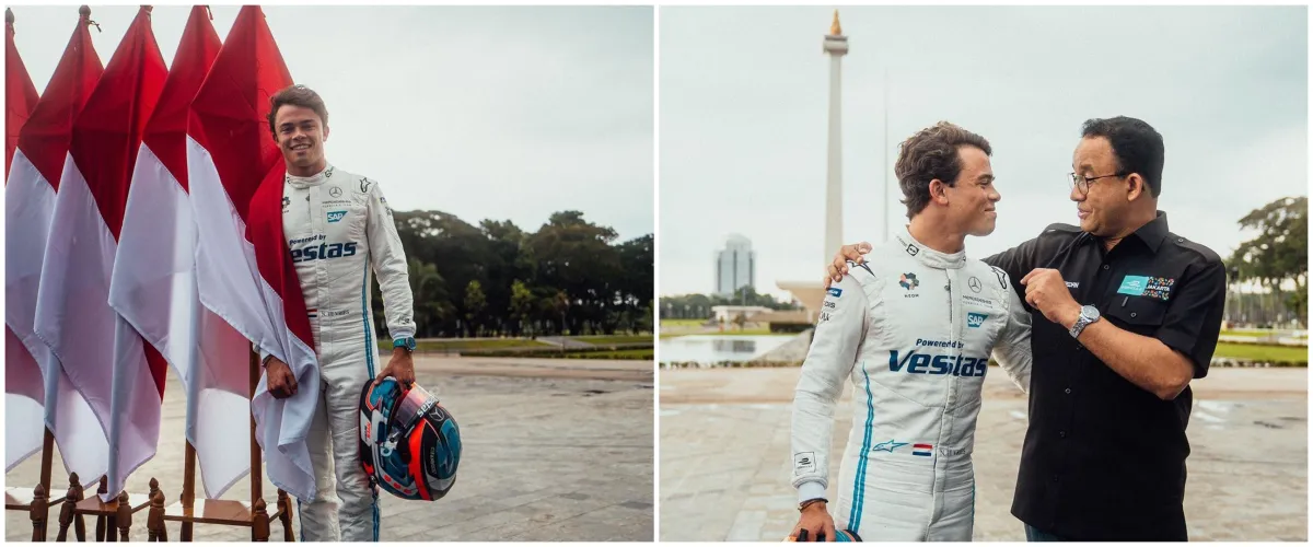 11 Potret Nyck de Vries, pembalap Formula E berdarah Indonesia