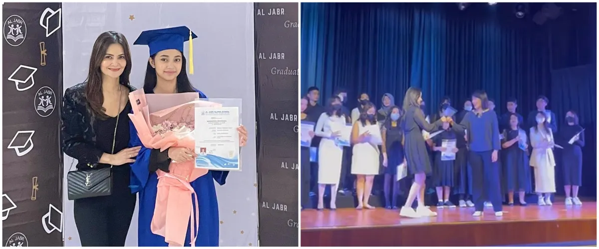 11 Momen wisuda anak Cut Tari, dihadiri mantan suami