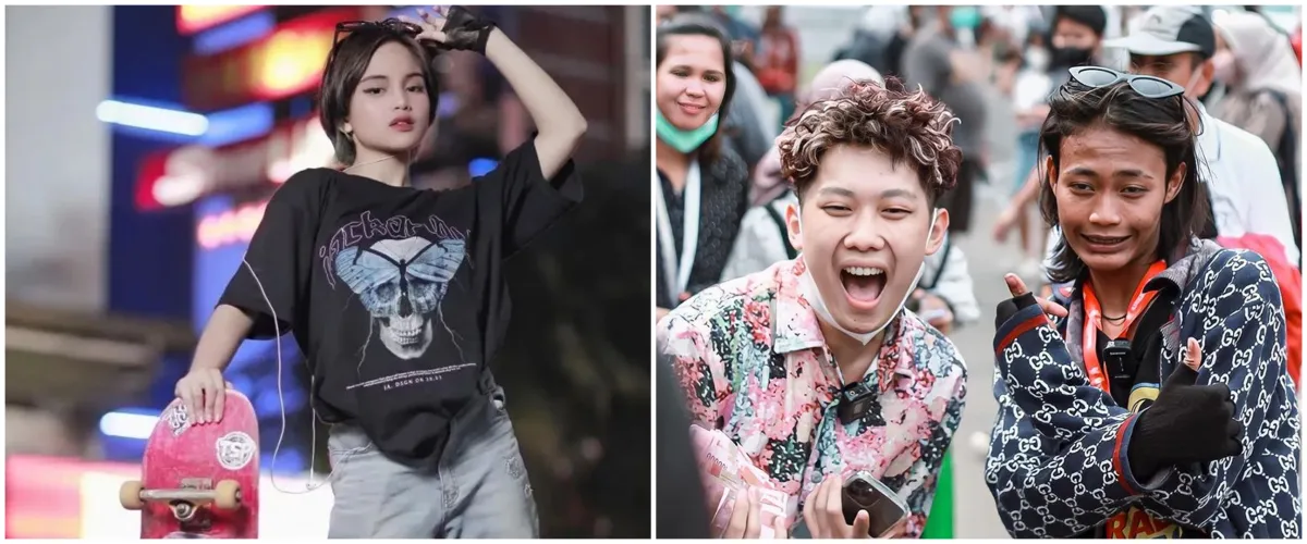 9 Potret beda rumah seleb ABG Citayam, punya Bonge lewat gang sempit