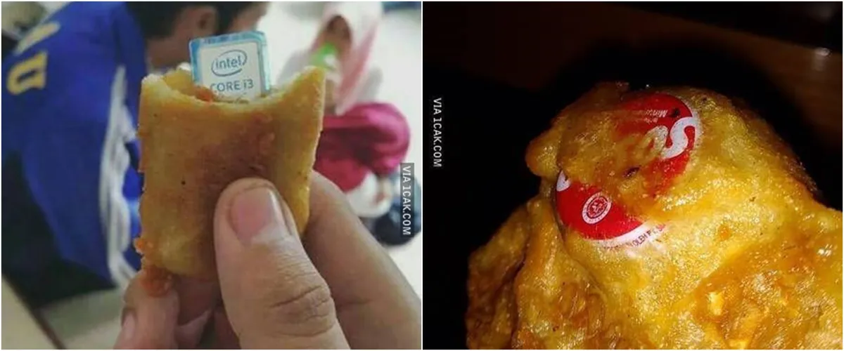 13 Benda asing ditemukan dalam gorengan, bikin auto berhenti ngunyah