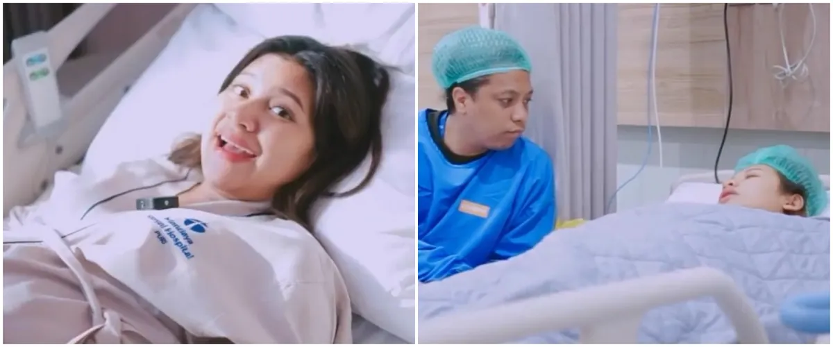 11 Momen Indah Permatasari melahirkan anak pertama, nama dirahasiakan