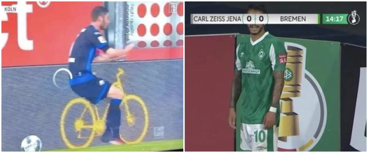 13 Momen pas saat pertandingan sepak bola ini bikin melongo