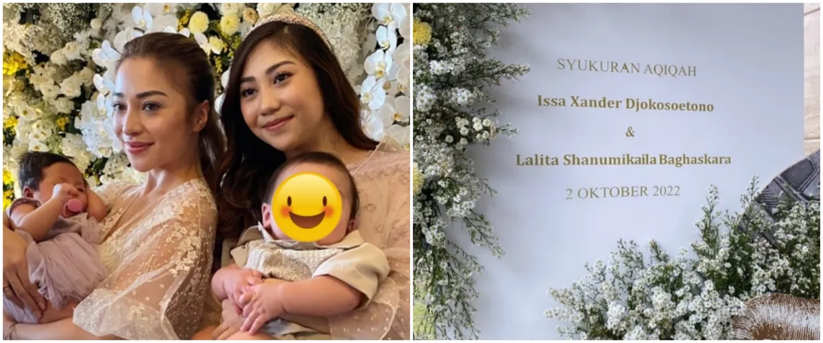 11 Momen akikah anak Nikita Willy dan Winona, digelar penuh khidmat