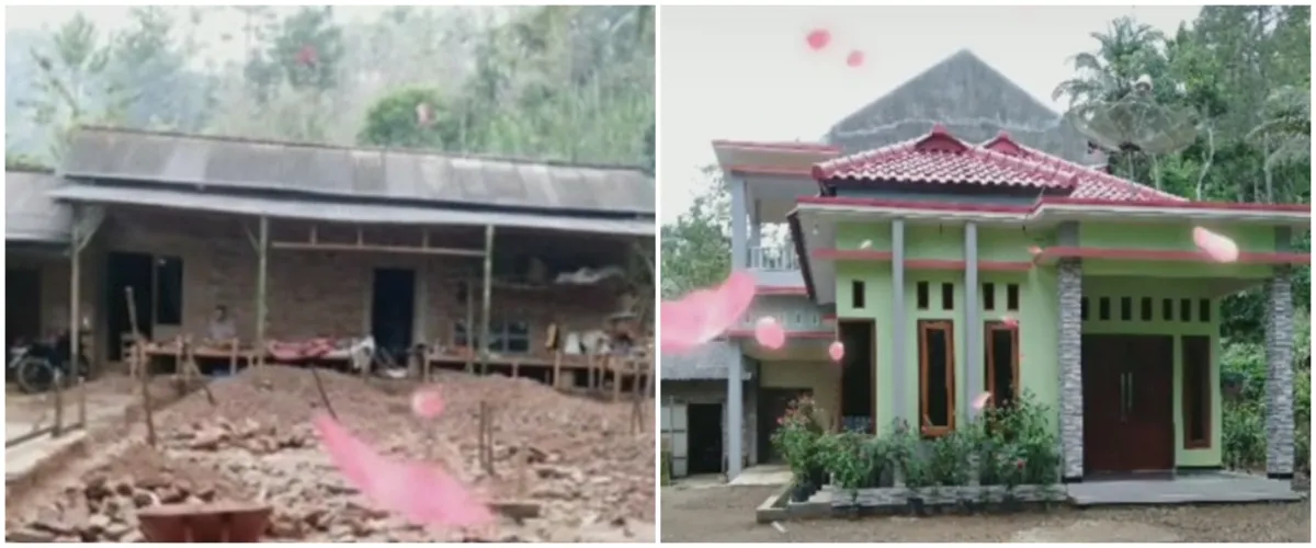 9 Potret rumah TKW yang viral, sempat dihina mirip kandang kambing
