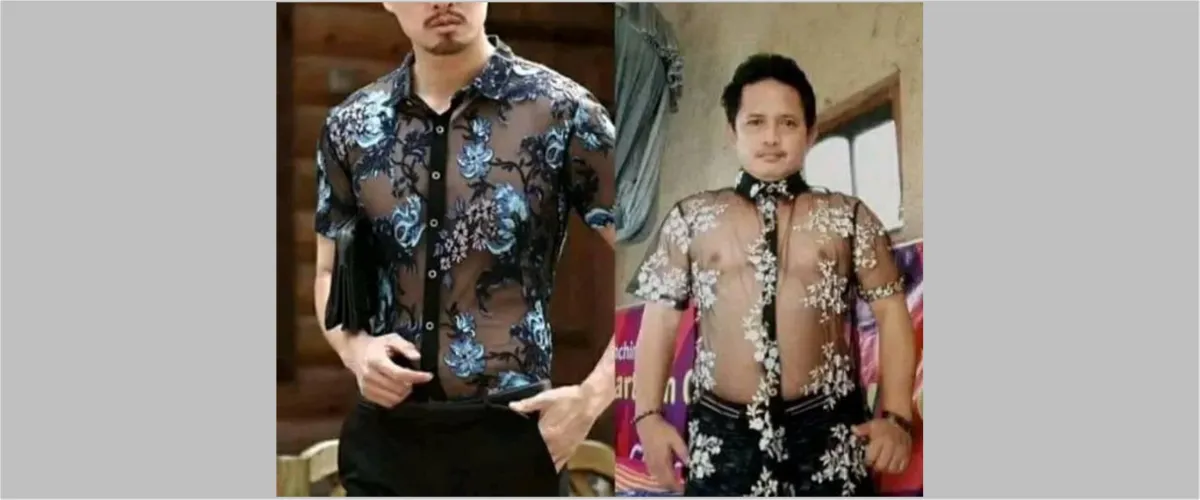 17 Momen apes cowok beli baju ini penampakannya bikin kasihan