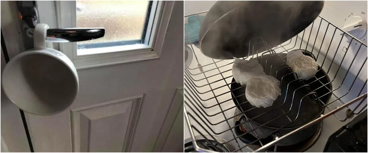 11 Cara nyeleneh atasi masalah gunakan benda seadanya ini kocak abis