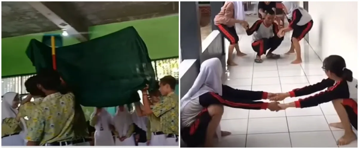 11 Tingkah absurd pelajar ketika jam istirahat ini bikin ngelus dada yang lihat