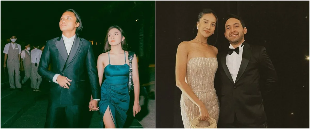 Gaya 11 seleb saat hadiri kondangan bareng pacar, serasinya bak pasangan suami-istri