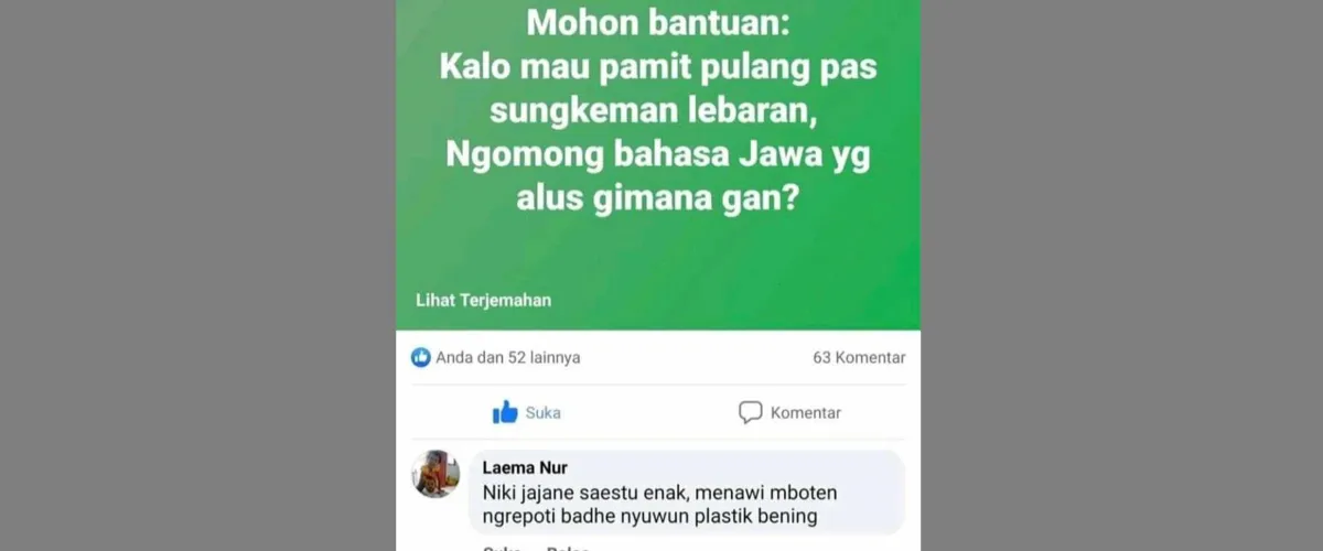 Main asal komen, 13 jawaban menggelitik warganet di status Facebook bikin ngakak pol