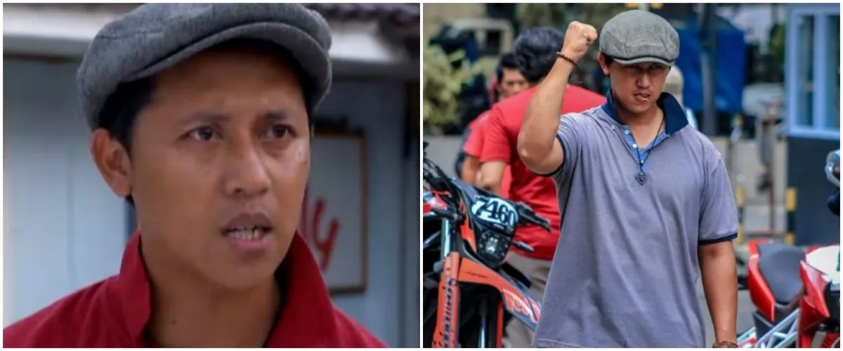 Pemeran Ujang di Preman Pensiun ini hobi balap motor, ini 11 gayanya saat riding