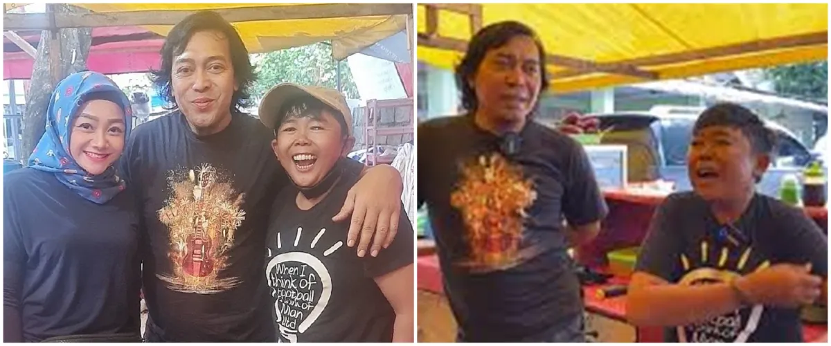 Patner Komeng dalam acara komedi Spontan ini sekarang jualan pecel lele, intip 9 potret terbarunya