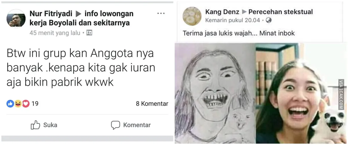 Nyeleneh banget, 11 status di Facebook ini jadi pengingat bahwa nggak semua harus dibagikan di medsos
