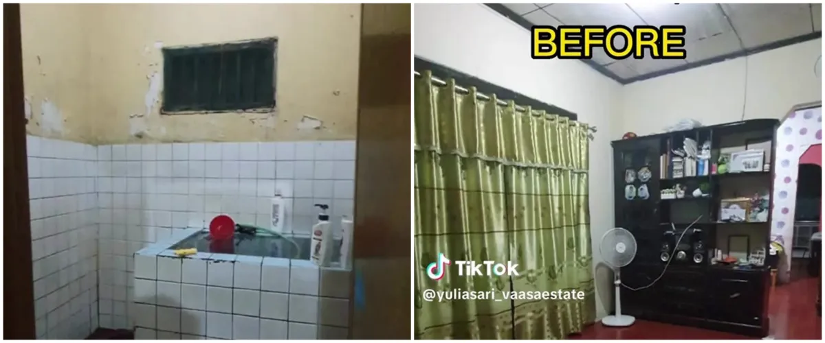 Rumah model jadul ini dirombak jadi hunian minimalis kekinian, ini 9 transformasinya