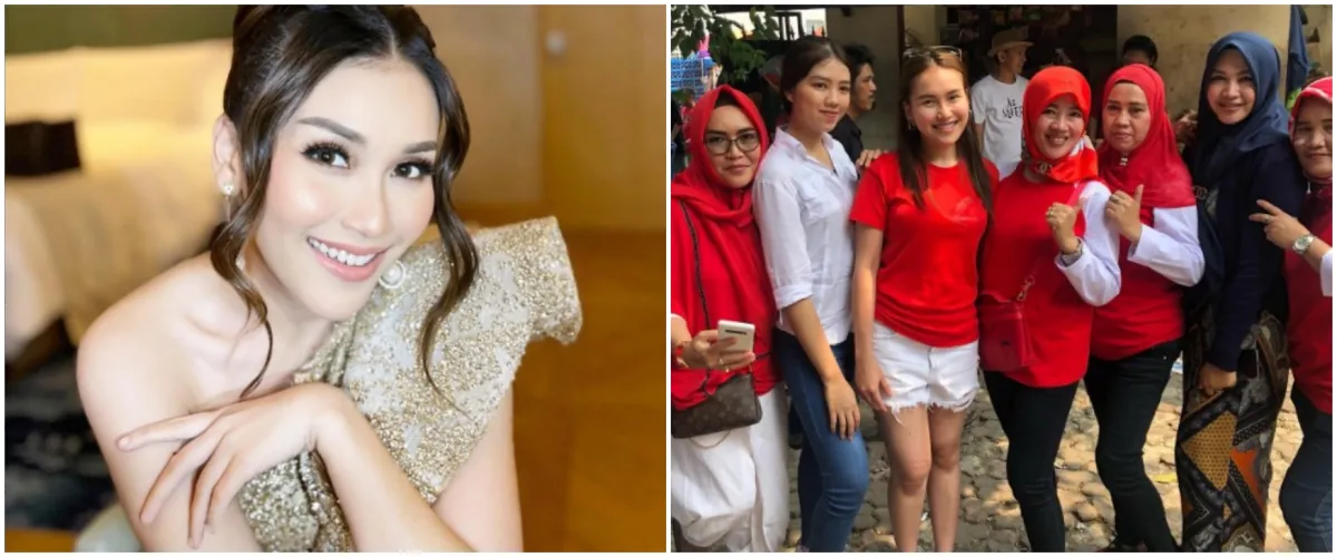 Jadi pedangdut top tapi anti jaim, ini 9 momen Ayu Ting Ting membaur dengan warga kampung