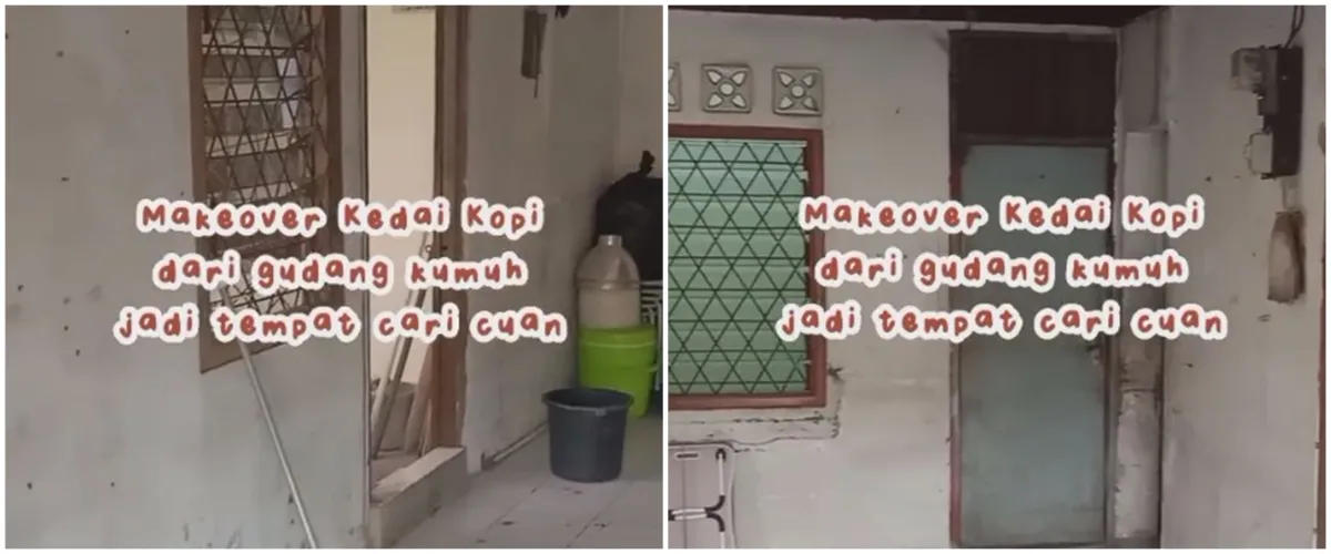 Definisi manfaatkan rumah sederhana jadi sumber cuan, intip 10 transformasi gudang jadi kafe homey
