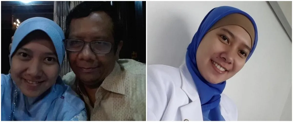 Dikira anak nggak mampu saat kuliah, ini 9 potret Vina Amalia putri Mahfud MD yang berprofesi dokter