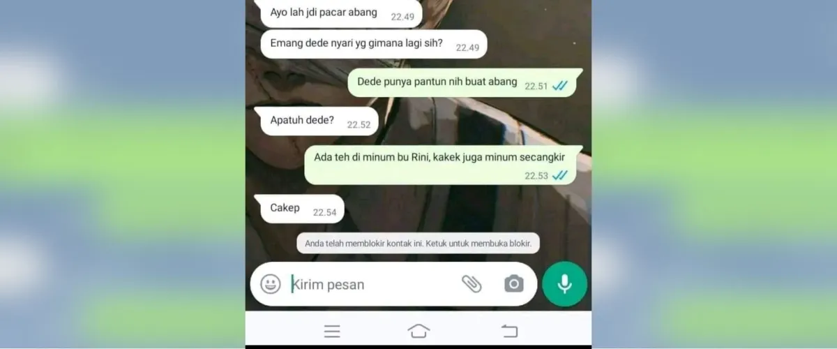 Bukan kaleng-kaleng, 11 chat lucu siasat nyeleneh nolak cinta dari gebetan ini konyol abis