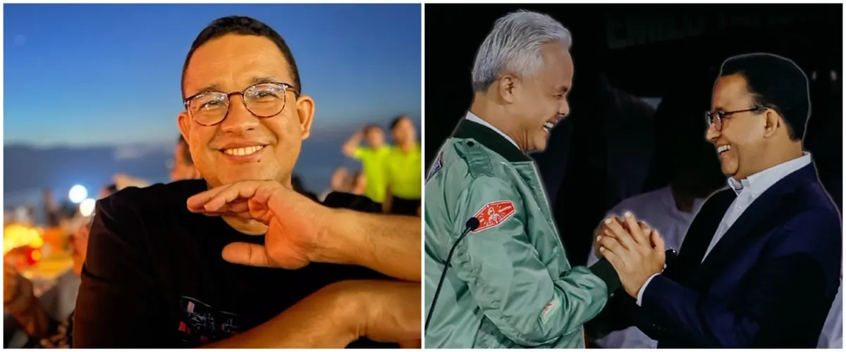 Cara Ganjar Pranowo beri ucapan selamat ulang tahun ke Anies Baswedan ini vibes-nya bak masih kuliah
