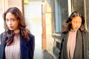 Kisah Nafa Salvana  jadi model internasional dari warung pecel lele