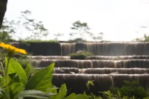 Eksotisme air terjun 6 tingkat di aliran lahar dingin Merapi