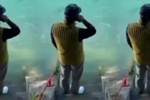 Momen haru Ridwan Kamil lantunkan azan di tepi Sungai Aare