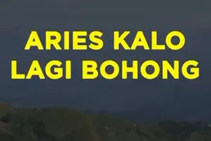 Aries Kalo Lagi Bohong