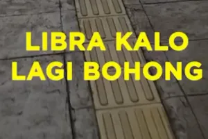 Libra Kalo Lagi Bohong