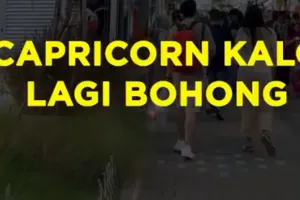 Capricorn Kalo Lagi Bohong