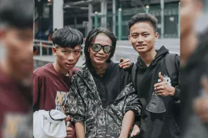 Momen ABG Citayam lakukan fashion show di zebra cross Sudirman