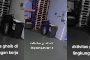 Bikin merinding, benda benda bergerak sendiri 