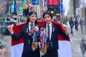 Mischka Aoki dan Devon Kei, peraih 85 medali Olimpiade Internasional