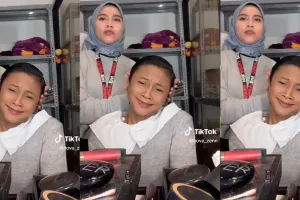 Momen Fajar Sad Boy di-makeover nggak bisa diam