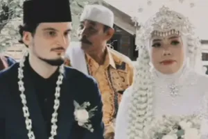 Viral pria bule Belgia nikahi ustazah asal Lombok