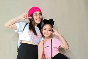 Bilqis anak Ayu Ting Ting di-notice member Blackpink