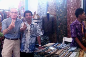 Kisah Sarwidi, tukang becak yang jadi eksportir batik pewarna alam