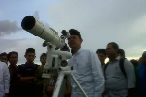 Ini proses pengamatan bulan untuk menentukan awal Ramadan dan Syawal