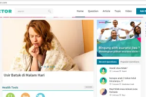 Konsultasi dokter kini bisa dari rumah & gratis, cukup klik laman ini