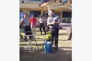 Tindakan pertama saat terjadi kecelakaan kebakaran tabung gas