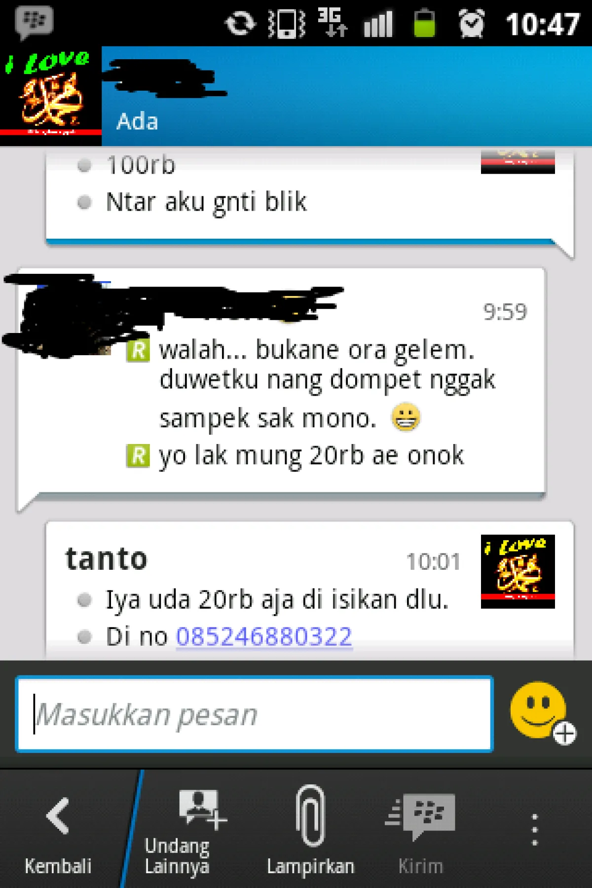 Hati-hati, modus baru penipuan lewat BBM mengintai!