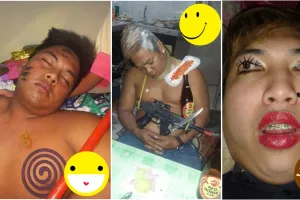 17 Aksi usil ke teman yang tidur pulas ini bikin ngakak, kamu pernah?