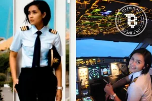 Pilot cantik ini jebolan kontes Indonesian Idol