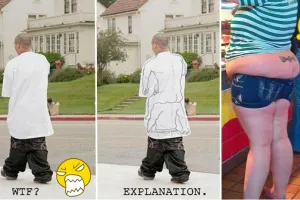 17 Orang dengan model celana paling kocak di dunia, bikin gagal paham