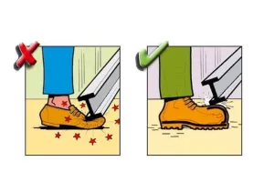 19 Ilustrasi ini ungkap cara aman bekerja di kontruksi bangunan