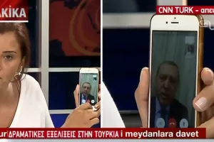 Presiden Erdogan serukan lawan kudeta lewat video call