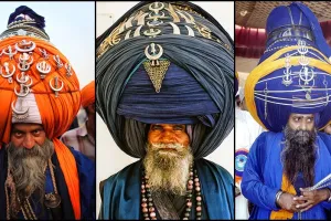 15 Foto penggunaan turban raksasa lelaki India, apa nggak berat ya?