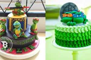 17 Kue lezat bertema Kura-Kura Ninja, kamu rela gigitnya?