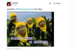 10 Sindiran netizen terhadap sidang Jessica yang bertele-tele